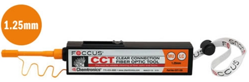 R-CHEM-CCT-125 Chemtronics CCT-125 1.25 mm Clear Connection Tool, 800 click LC and MU connectors, PC and APC polish